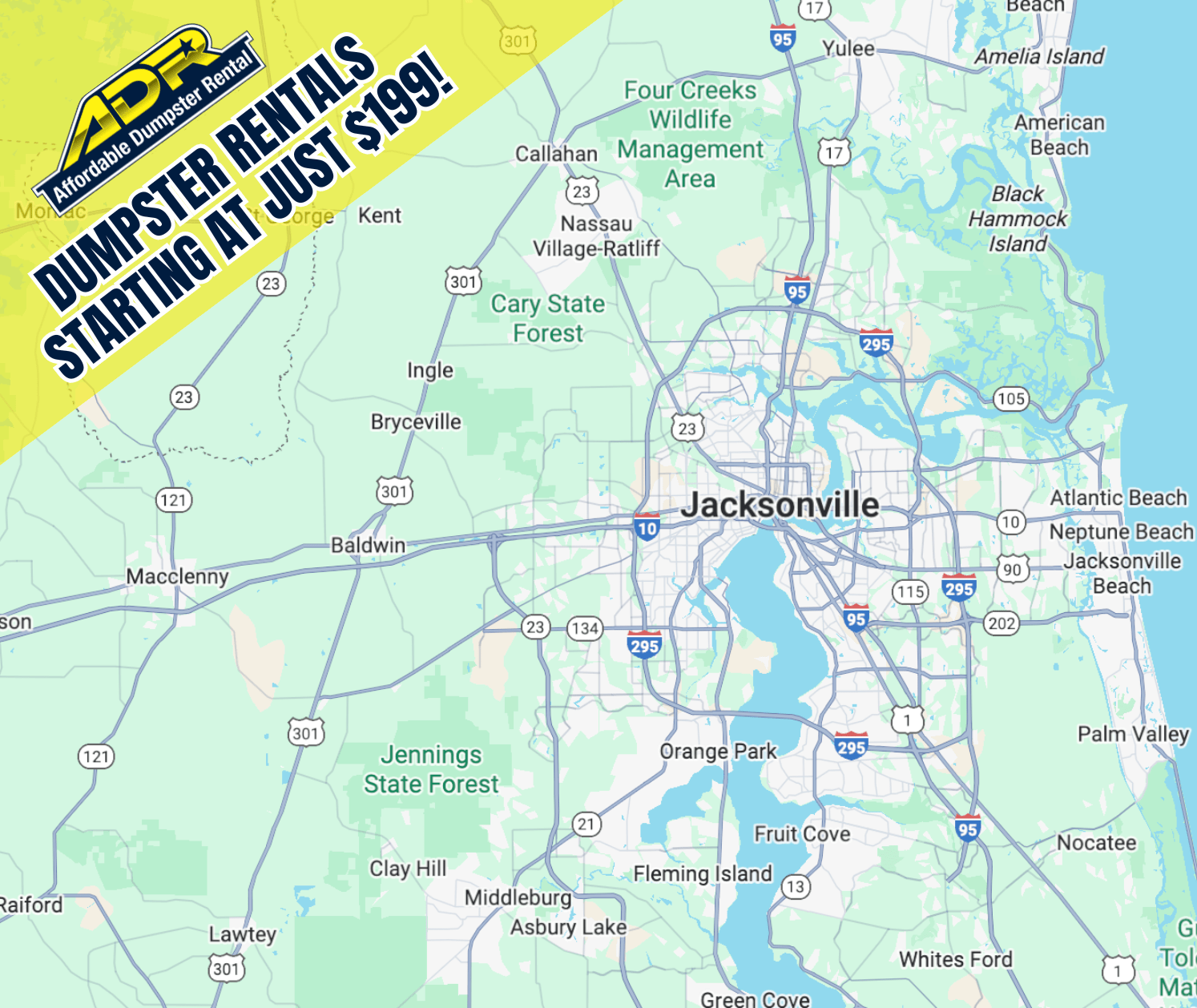 Jacksonville-dumpster-rental